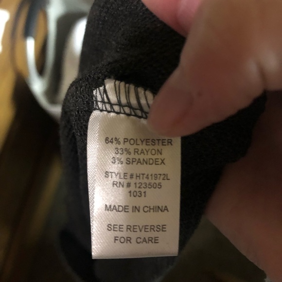 heart & hips plush turtleneck sweater - Picture 4 of 4